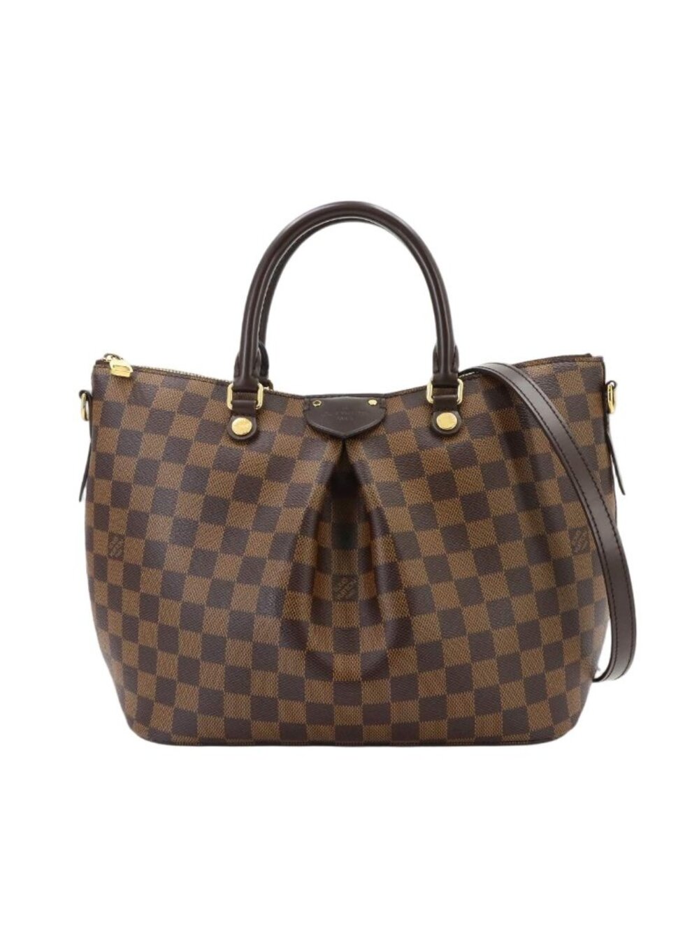 Louis Vuitton Damier Siena MM 2-Way Bag Ebene